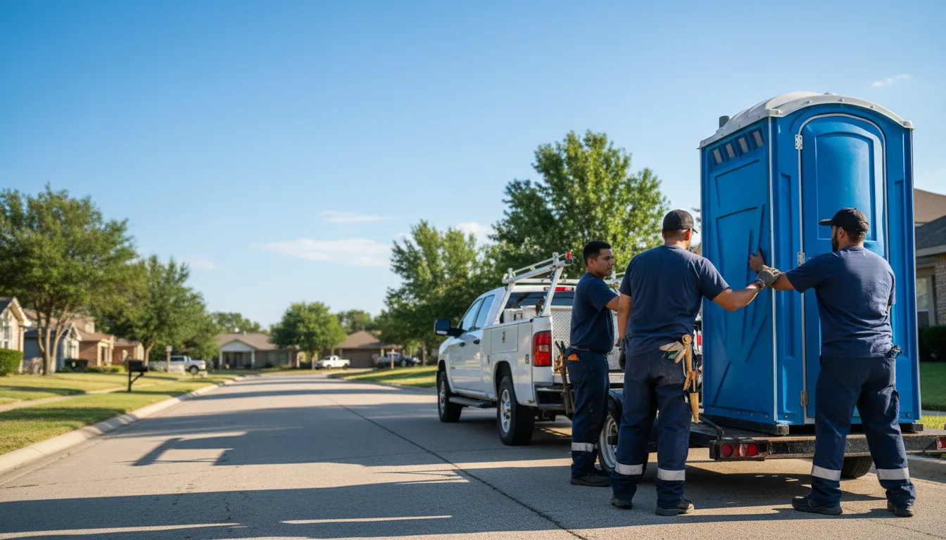 Portable Toilet Rental in Spiro, OK near me